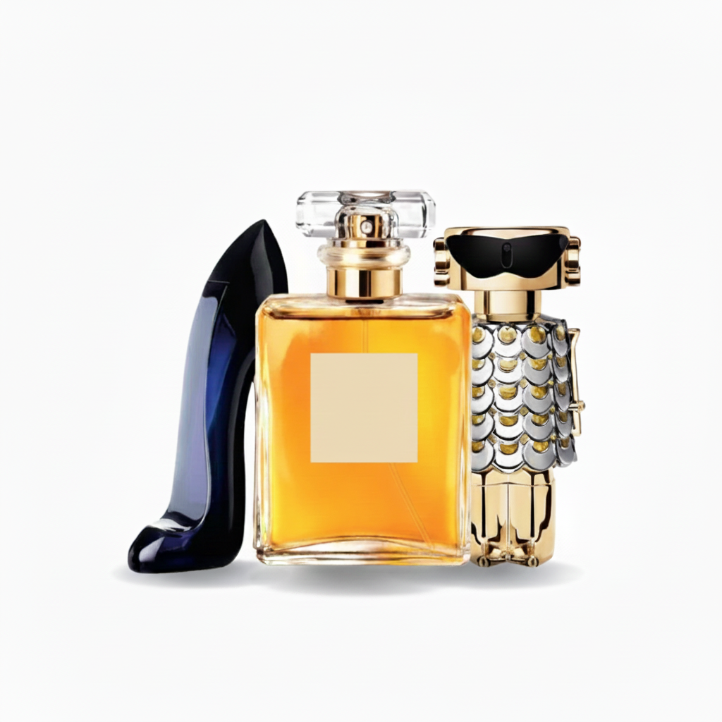 SET MIT 3 PARFÜMS: Blumiges Damen Eau de Parfum, Klassisches Eau de Parfum und Moderner Damenduft (Eau de Parfum)