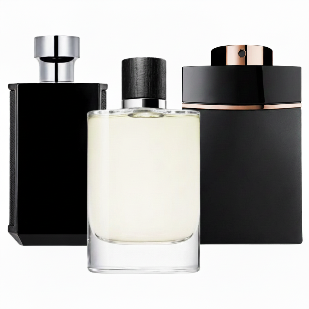 SET MIT 3 PARFÜMS: Orientalischer Herren Eau de Parfum, Frischer Aquatischer Duft und Intensiver Eleganter Herren Eau de Parfum (Eau de Parfum)
