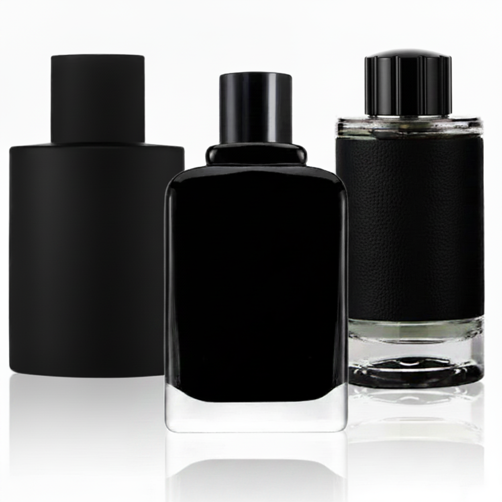 SET MIT 3 PARFÜMS: Leder-Duft, Eleganter Herren Eau de Parfum und Abenteuer-Eau de Parfum